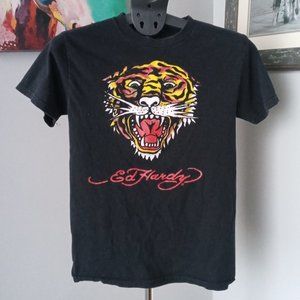 Ed Hardy Tiger black Tee